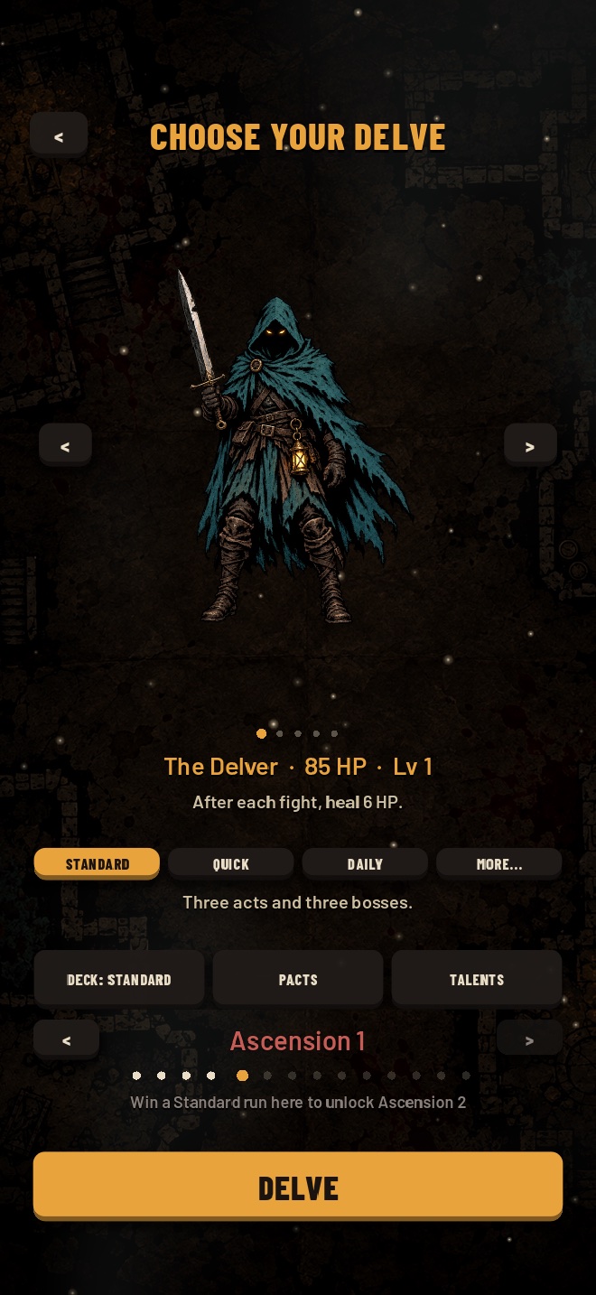 Choosing a hero and a challenge